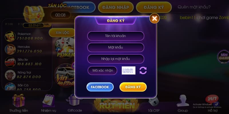 đăng ký Sam86 Hướng dẫn đăng ký Sam86 chi tiết